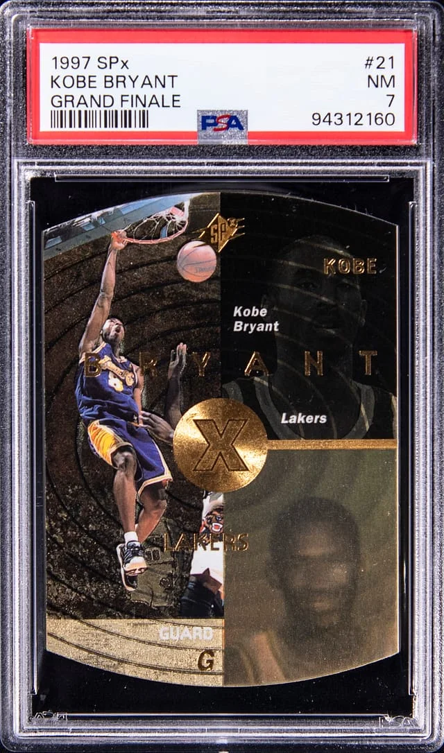 1997-98 Upper Deck SPx Kobe Bryant Grand Finale #21 card image