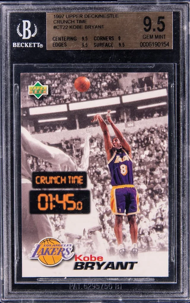 1997-98 Upper Deck/Nestle Crunch Time Kobe Bryant #CT22 card image