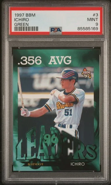 1997 BBM Green Ichiro #3 card image
