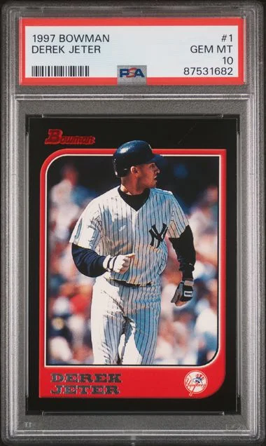 1997 Bowman Derek Jeter #1 card image