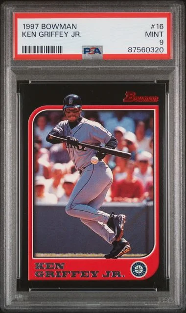 1997 Bowman Ken Griffey Jr. #16 card image