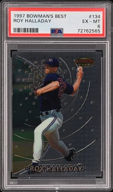 1997 Bowman's Best Roy Halladay #134 card image