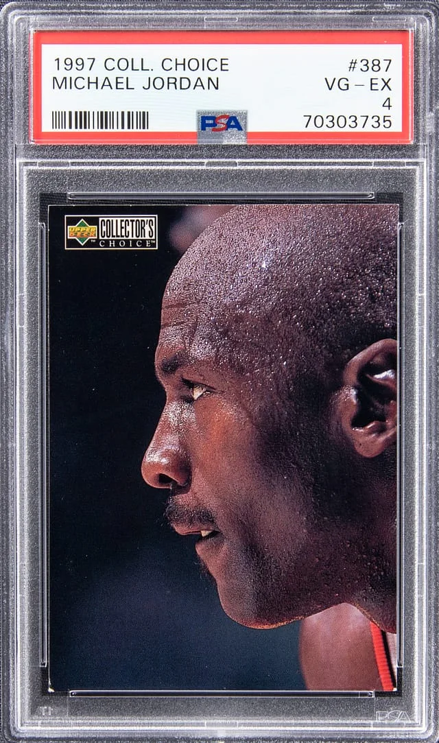 1997 Collector Choice Michael Jordan #387 card image