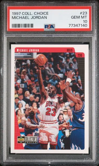 1997 Collector's Choice Michael Jordan #23 card image
