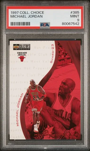 1997 Collector's Choice Michael Jordan #385 card image