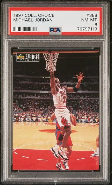 1997 Collector's Choice Michael Jordan #388 card image