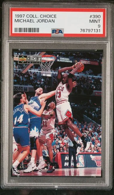 1997 Collector's Choice Michael Jordan #390 card image