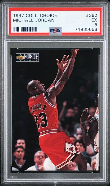 1997 Collector's Choice Michael Jordan #392 card image