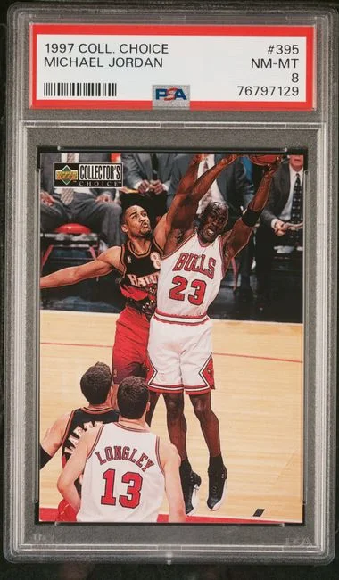 1997 Collector's Choice Michael Jordan #395 card image