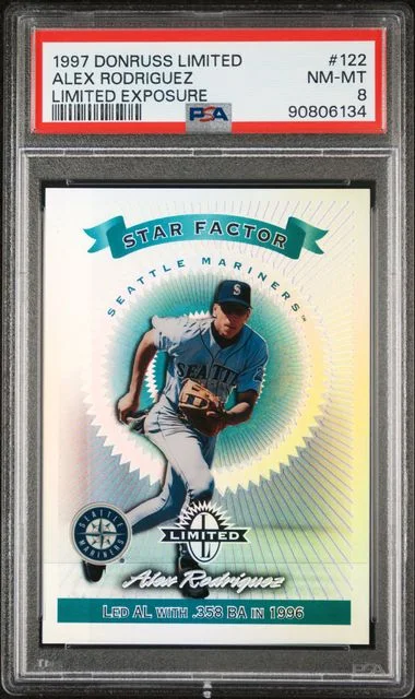 1997 Donruss Alex Rodriguez Limited Exposure #122 card image