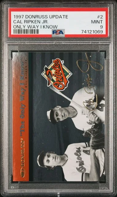 1997 Donruss Cal Ripken Jr. Update Only Way I Know #2 card image