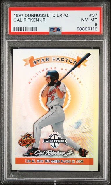 1997 Donruss Cal Ripken Jr. Limited Limited Exposure #37 card image