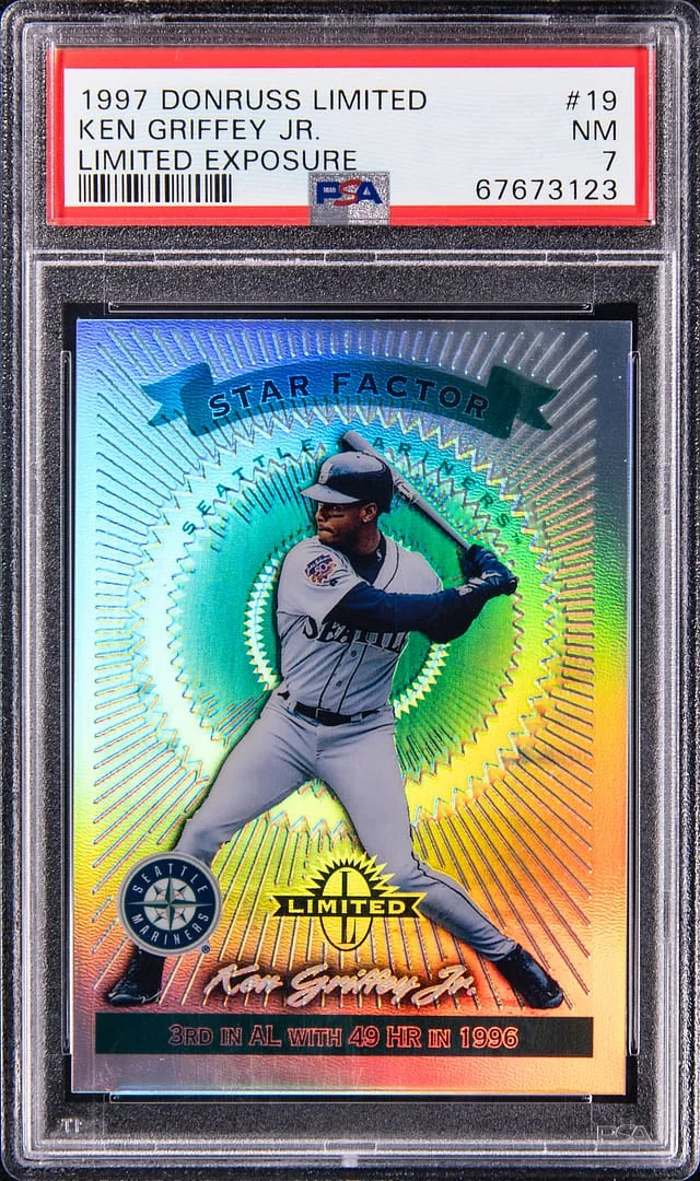 1997 Donruss Ken Griffey Jr. Limited Exposure #19 card image