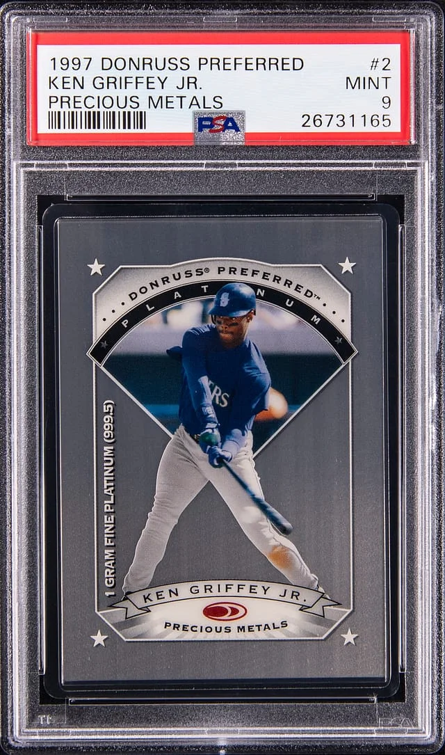 1997 Donruss Ken Griffey Jr. Preferred Precious Metals #2 card image