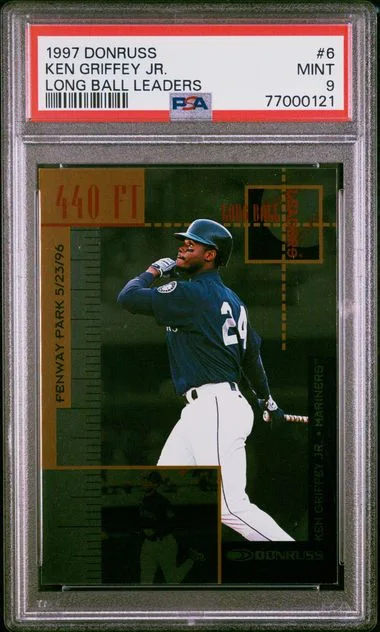 1997 Donruss Ken Griffey Jr. Long Ball Leaders #6 card image