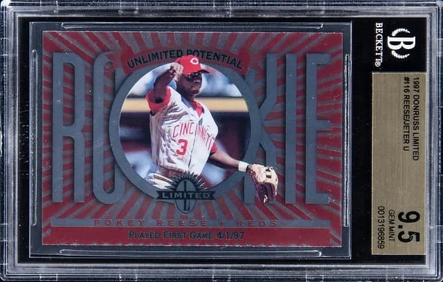 1997 Donruss Pokey Reese/Derek Jeter Limited #116 card image