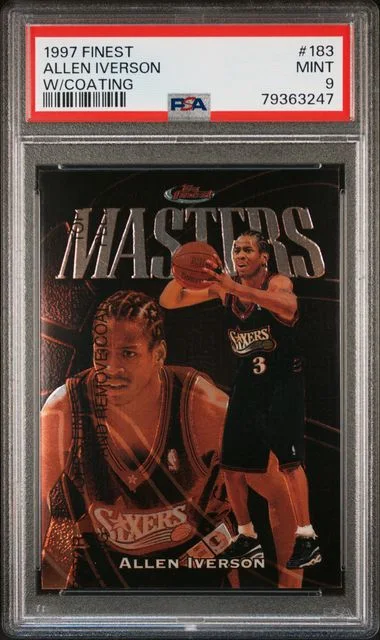 1997 Finest Allen Iverson #183 card image
