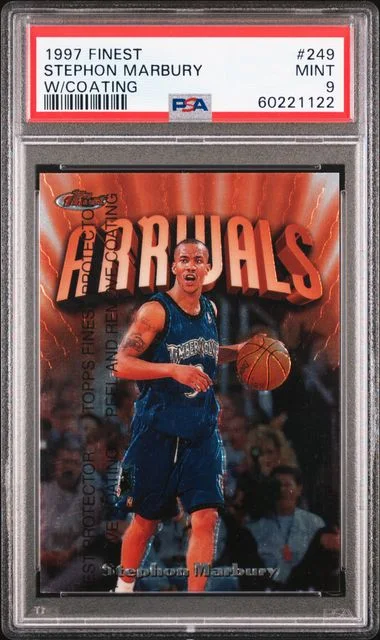1997 Finest Stephon Marbury #249 card image