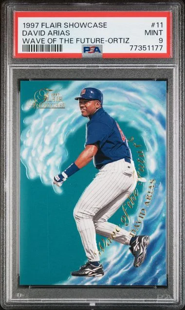 1997 Flair Showcase David Arias Wave Of The Future Ortiz #11 card image