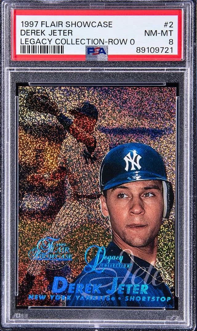 1997 Flair Showcase Derek Jeter Legacy Collection Row 2 #2 card image