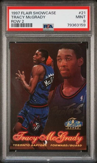 1997 Flair Showcase Tracy Mcgrady #21 card image