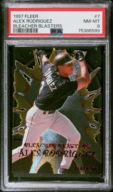 1997 Fleer Alex Rodriguez Bleacher Blasters #7 card image