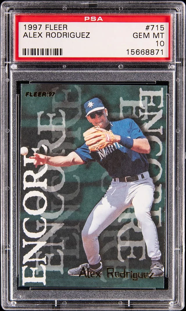 1997 Fleer Alex Rodriguez #715 card image