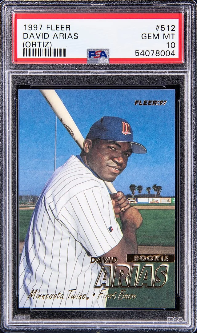 1997 Fleer David Arias (Ortiz) #512 card image