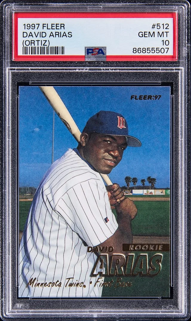 1997 Fleer David Ortiz (Arias) #512 card image