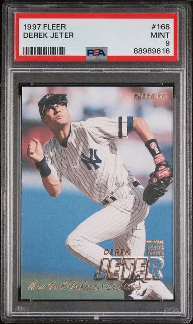 1997 Fleer Derek Jeter #168 card image
