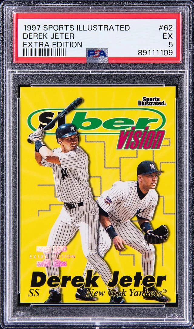1997 Fleer Derek Jeter Sports Illustrated Extra Edition #62 card image
