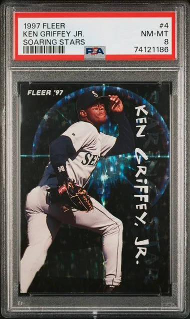 1997 Fleer Ken Griffey Jr. Soaring Stars #4 card image