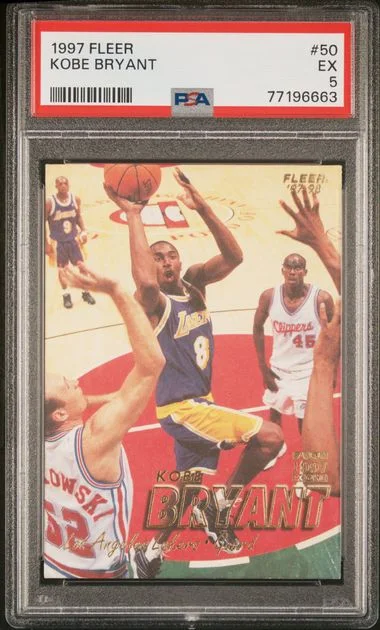 1997 Fleer Kobe Bryant #50 card image