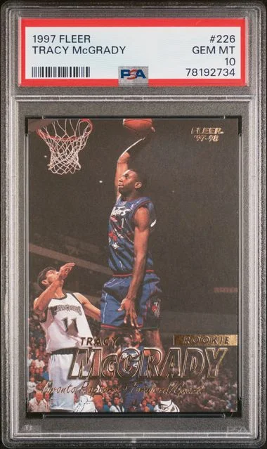 1997 Fleer Tracy Mcgrady #226 card image