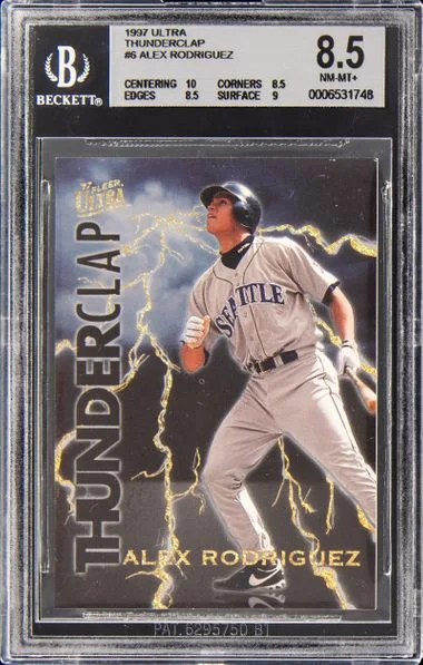 1997 Fleer Ultra Alex Rodriguez Thunderclap #6 card image