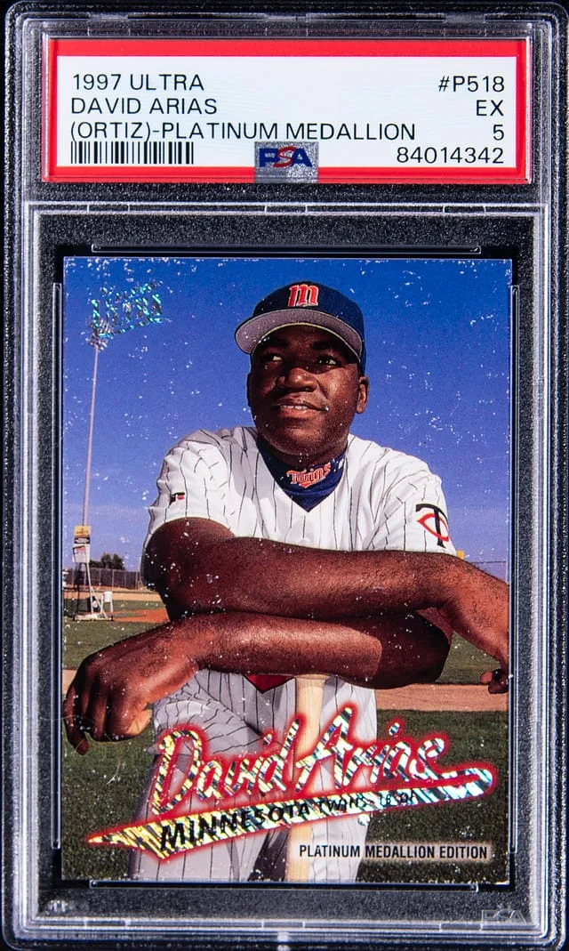 1997 Fleer Ultra David Arias (Ortiz) Platinum Medallion #P518 card image