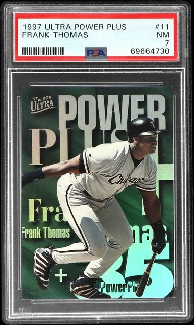 1997 Fleer Ultra Frank Thomas Power Plus #11 card image