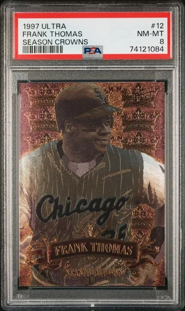 1997 Fleer Ultra Frank Thomas Season Crowns #12 card image