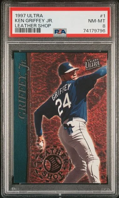 1997 Fleer Ultra Ken Griffey Jr. Fame Game #1 card image