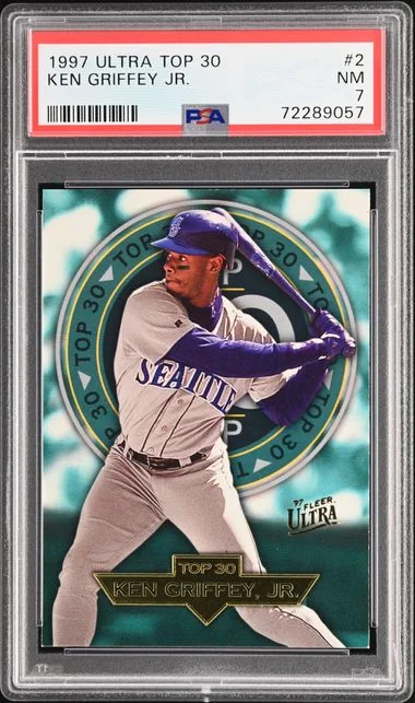 1997 Fleer Ultra Ken Griffey Jr. Top 30 #2 card image