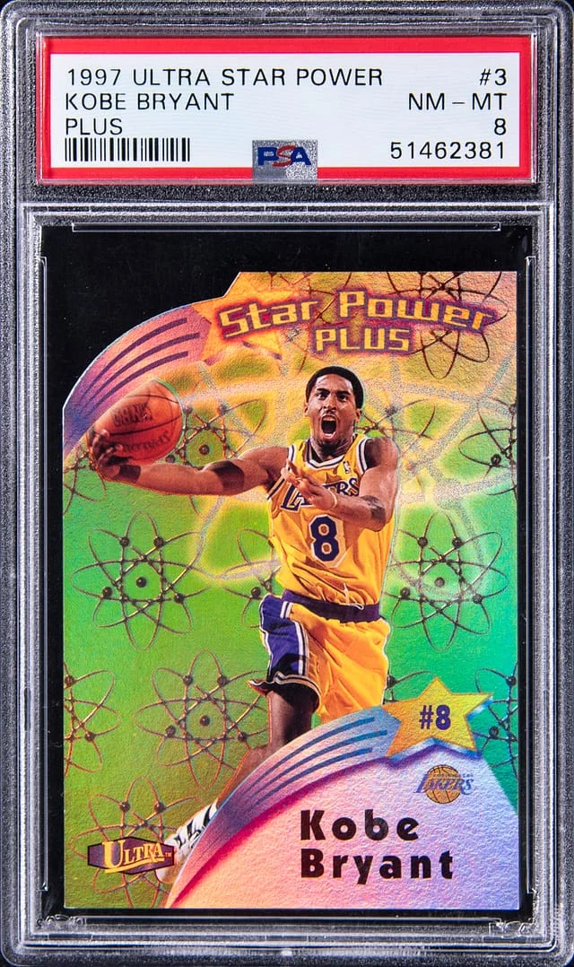 1997 Fleer Ultra Kobe Bryant Star Power Plus #3 card image