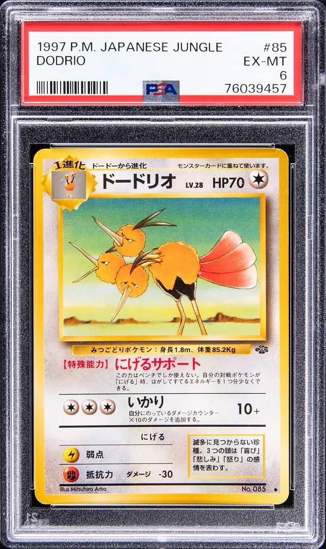 1997 Jungle Dodrio #85 card image