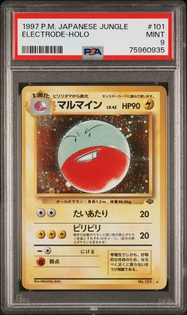 1997 Jungle Electrode-Holo #101 card image