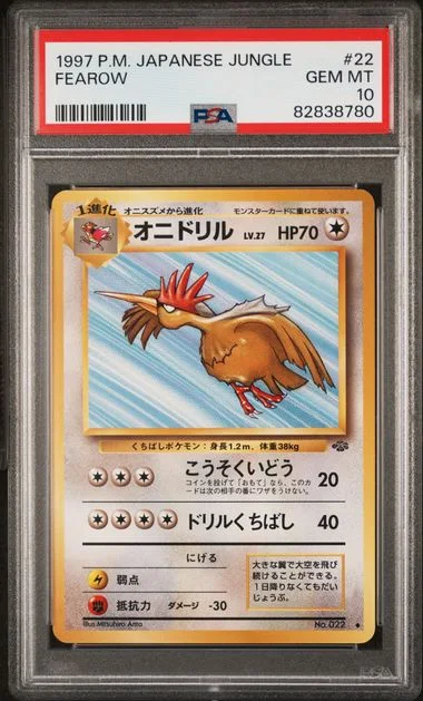 1997 Jungle Fearow #22 card image