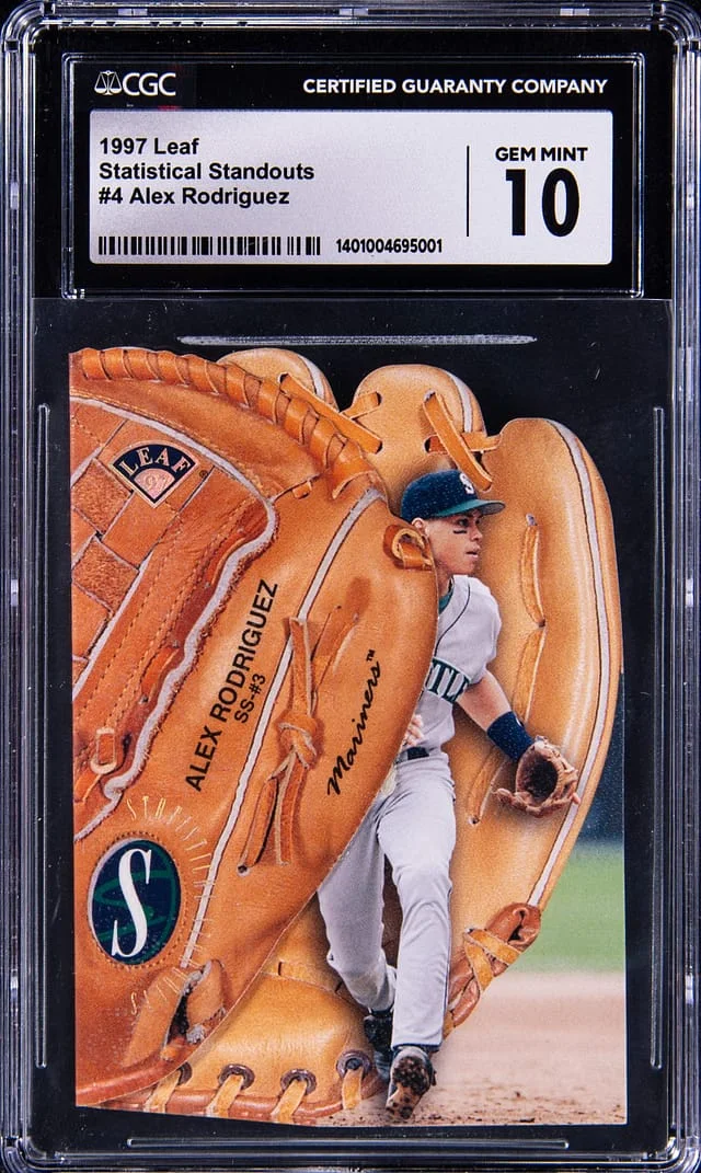 1997 Leaf Alex Rodriguez Statistical Standouts #4 card image