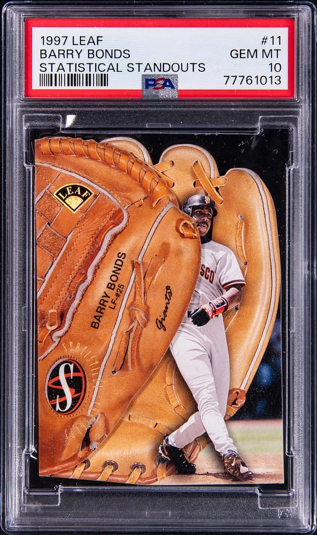 1997 Leaf Barry Bonds Statistical Standouts #11 card image
