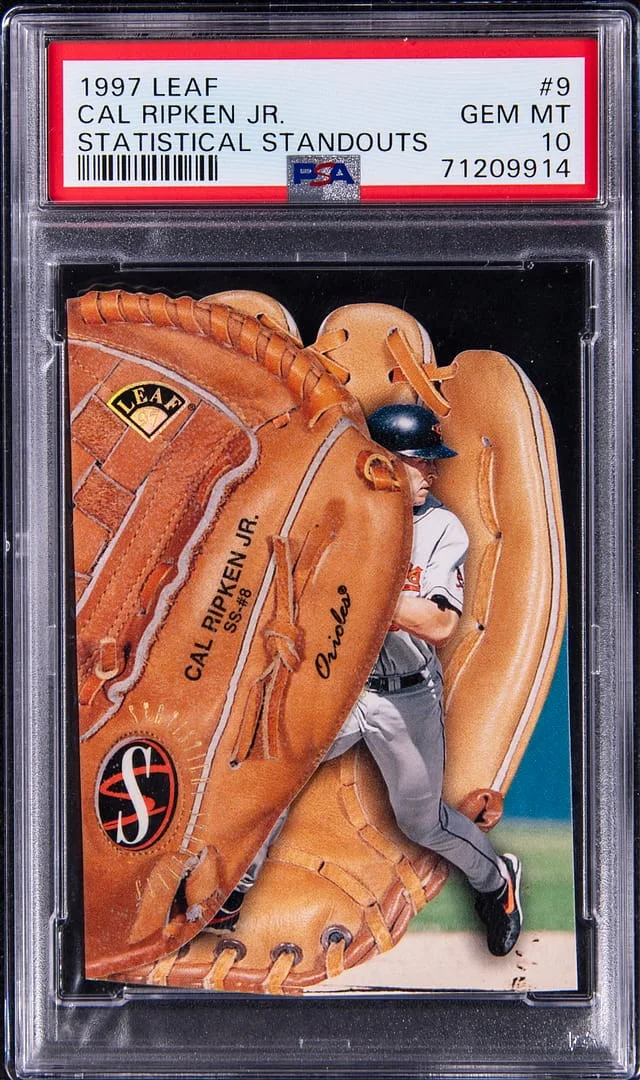 1997 Leaf Cal Ripken Jr. Statistical Standouts #9 card image