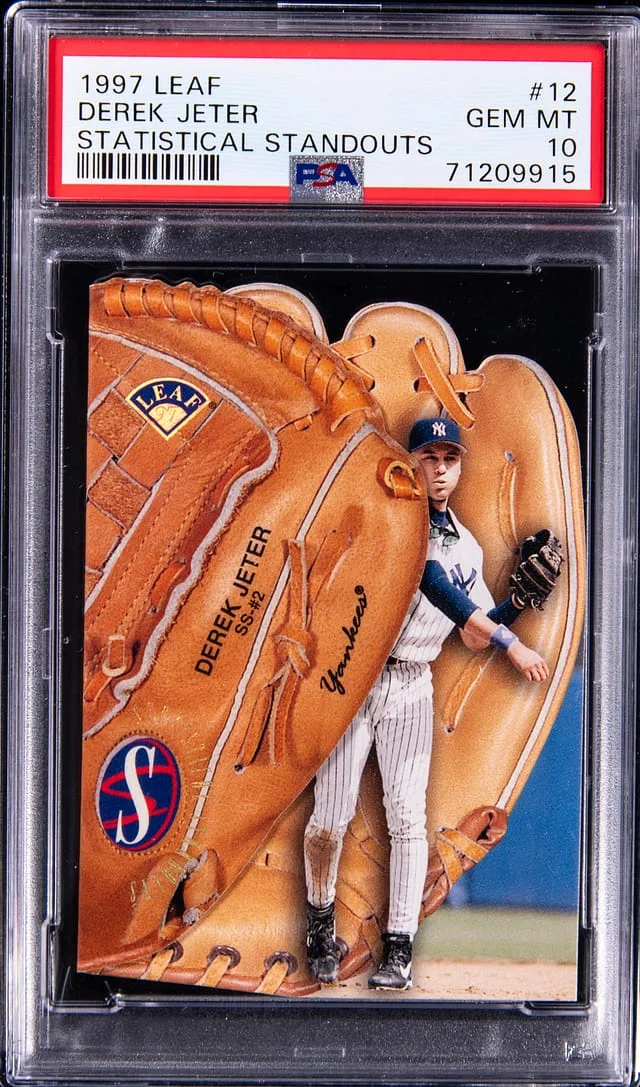 1997 Leaf Derek Jeter Statistical Standouts #12 card image