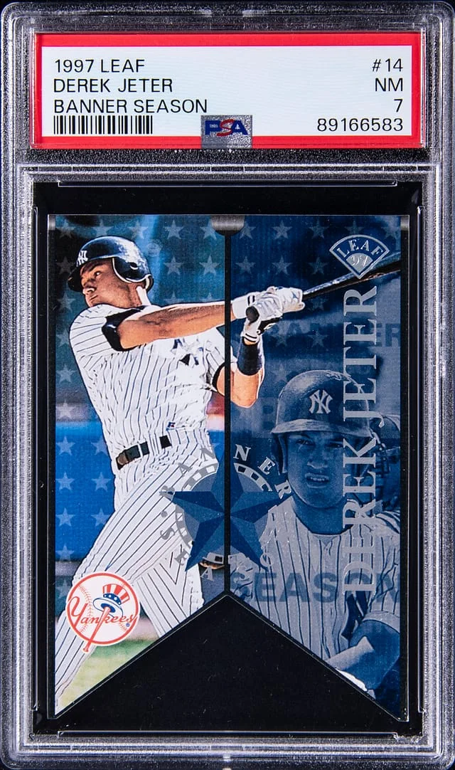 1997 Leaf Derek Jeter Banner Season #14 card image