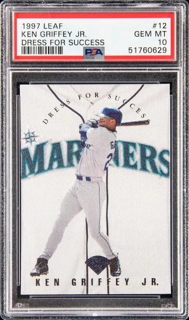 1997 Leaf Ken Griffey Jr. Dress For Success #12 card image
